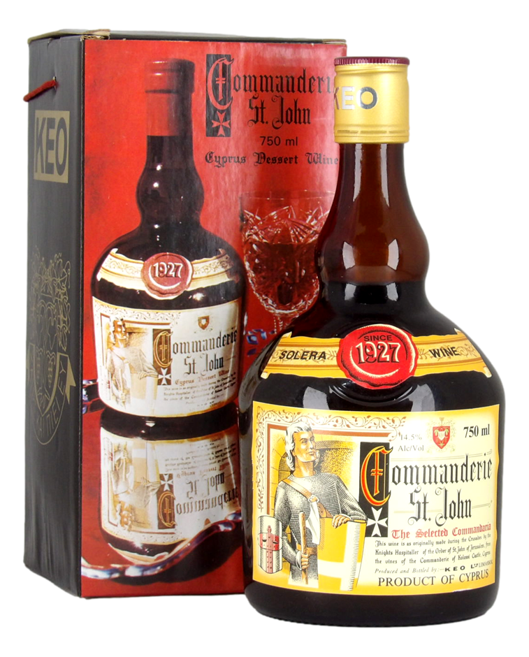 Commanderie St. John Dessert Wine 1927 (1x 750mL) Cyprus
