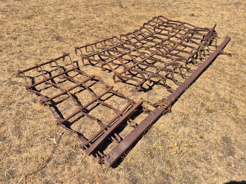 4 Section Stump Jump Harrows - 3700mm