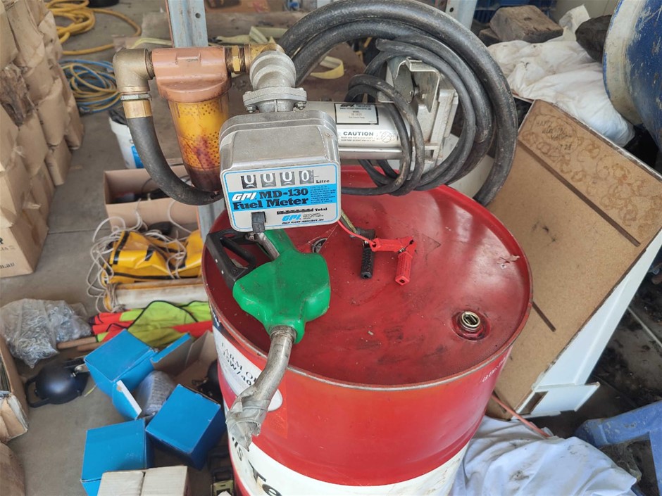 Diesel Fuel Pump with Flow Meter