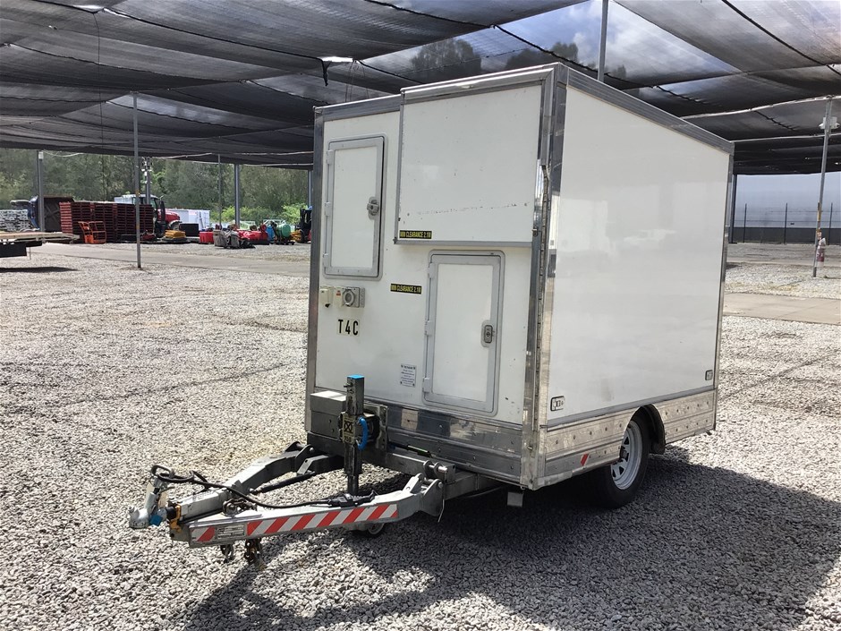 2016 Empire Vehicles ATM Single Box Trailer