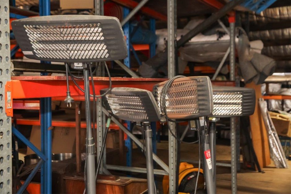 Evedure HOPE2001ST Pedestal Heater x3 Heaters