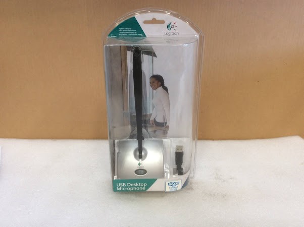 Logitech USB Desktop Microphone New