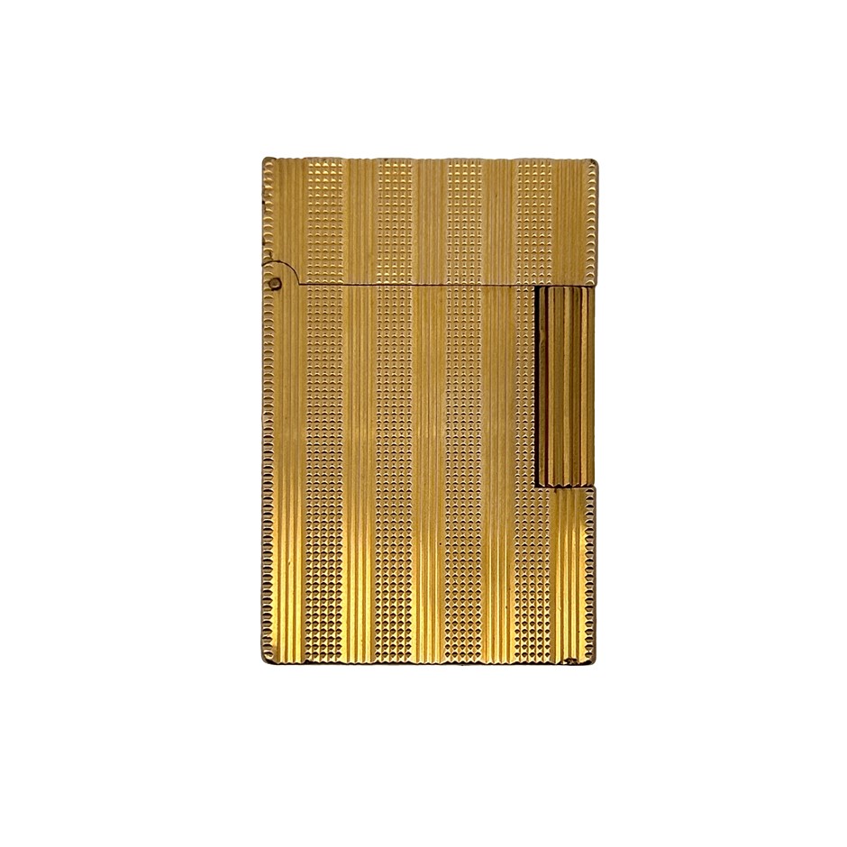 ST DUPONT PARIS Vintage Gold Plated Cigarette Lighter