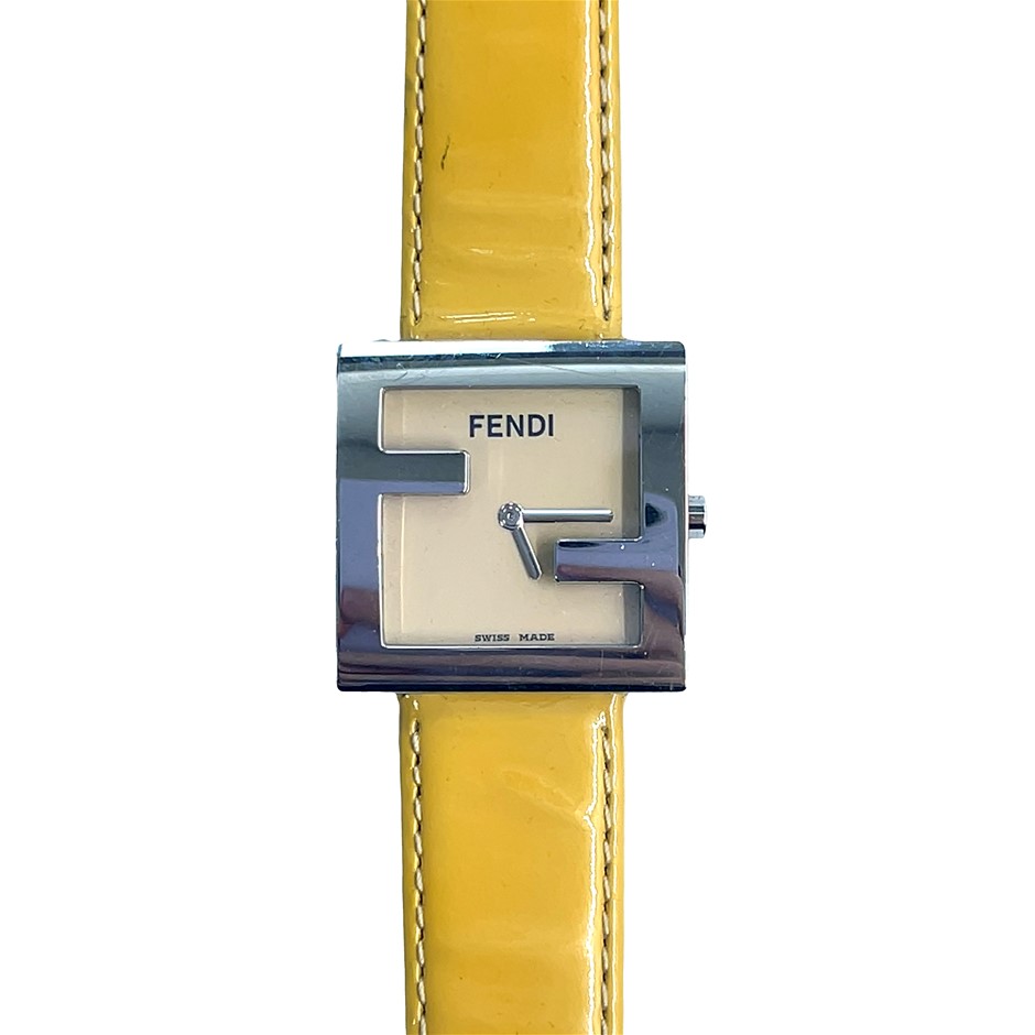 FENDI Orologi Square Watch