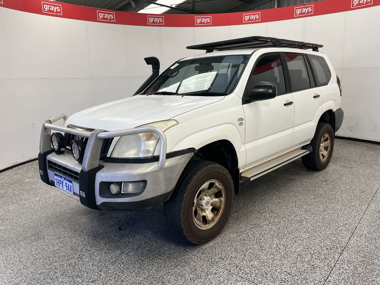 2008 Toyota Landcruiser Prado STD KDJ120R 