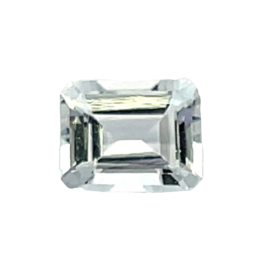 2.86ct Very Light Blue Natural Aquamarine