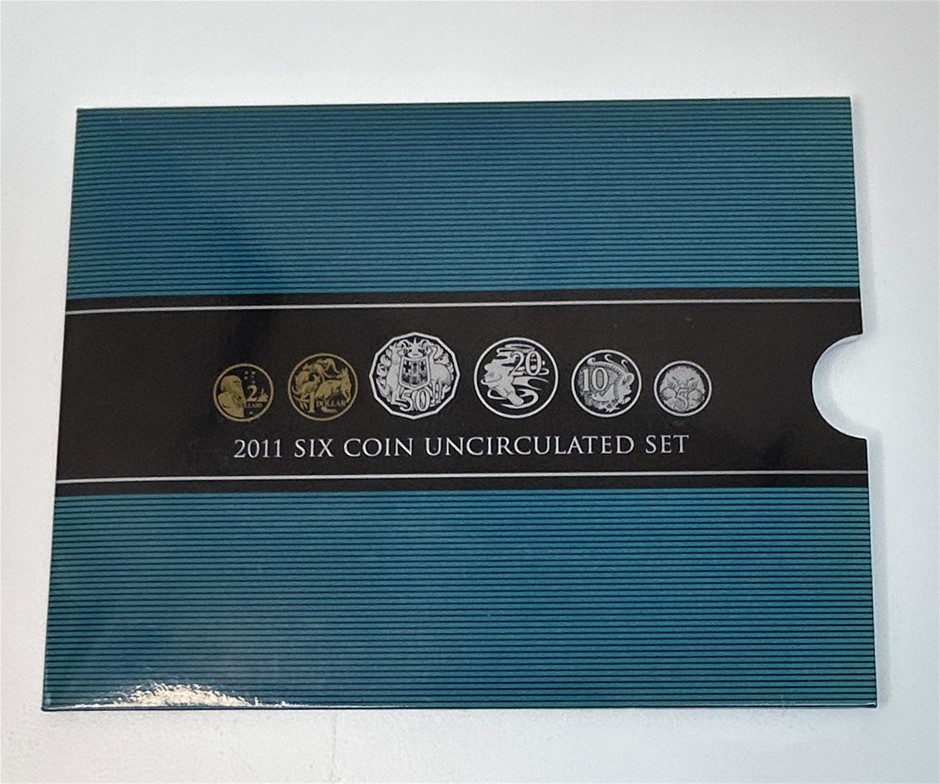 2011 Six Coin Uncirculated Set Minted by the Royal Australian Mint