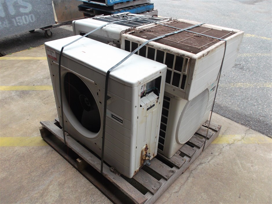 Ex Mine Site salvage outdoor air conditioning units x8