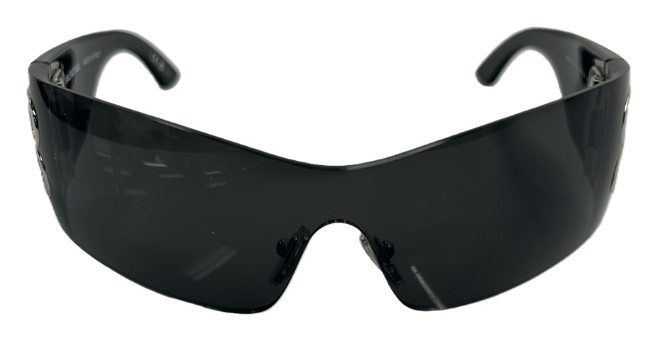 Balenciaga Black Bossy Mask Sunglasses