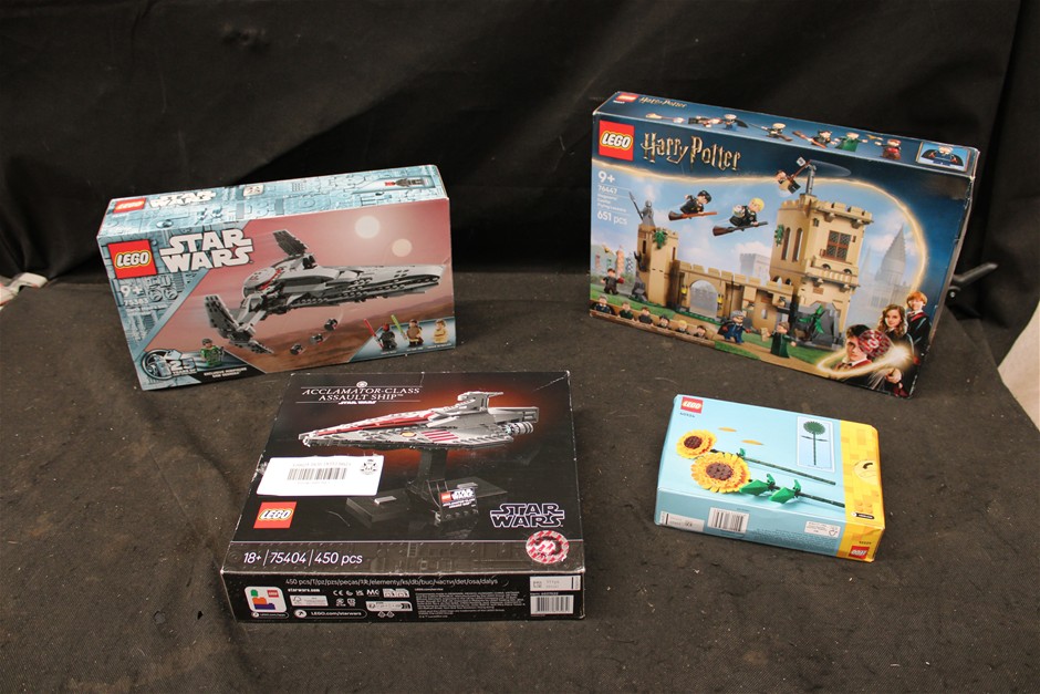 4 x Lego Boxes - Assorted