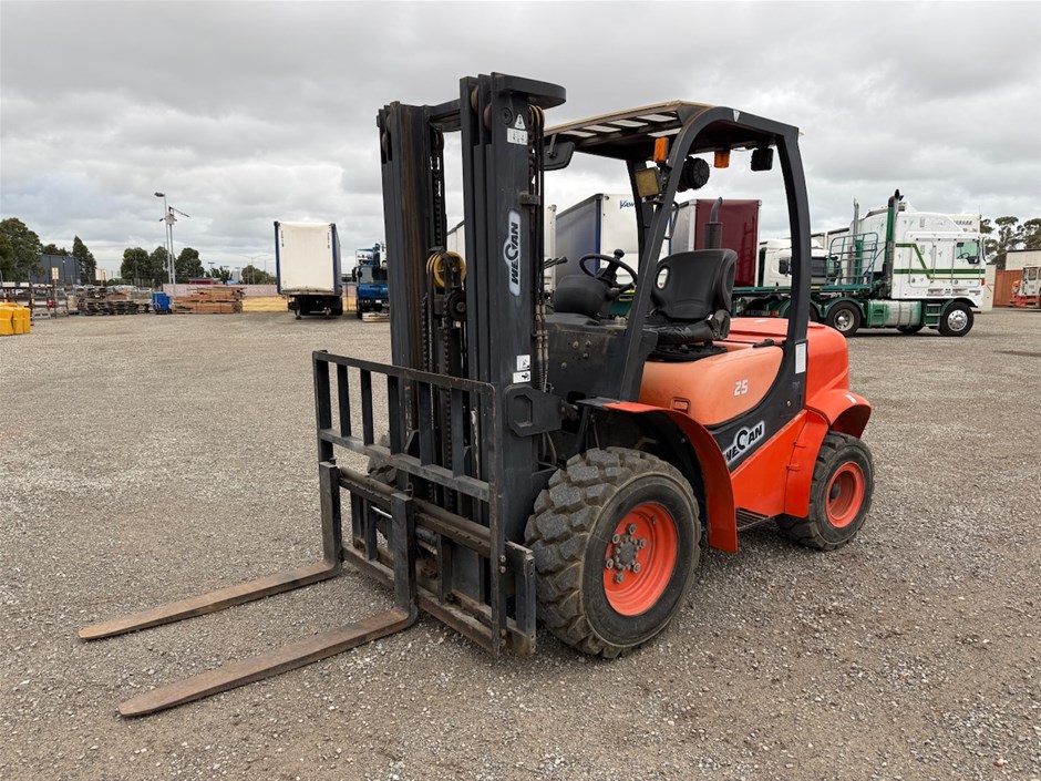 WeCan CPCD25Y Counterbalance All Terrain Forklift