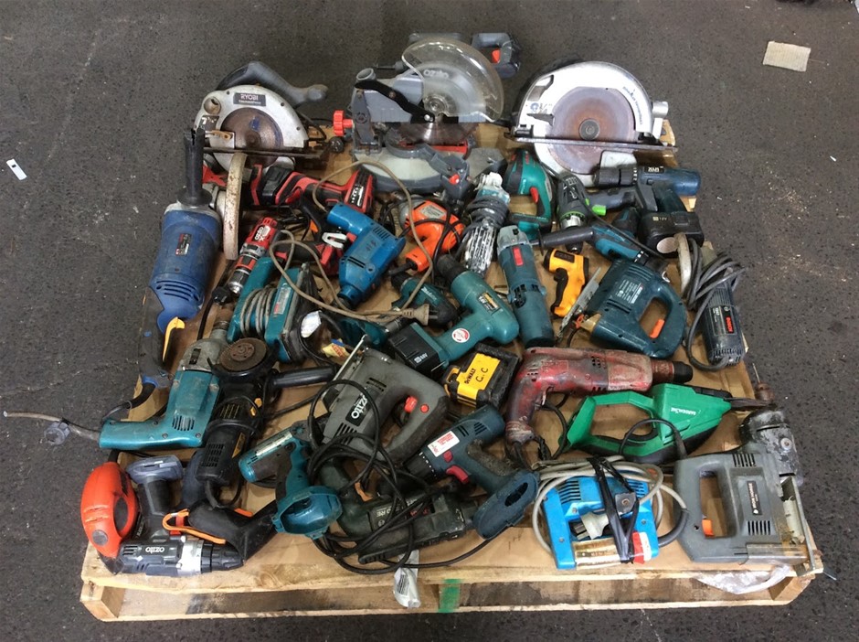 Mixed Brand Power Tools Assorted Models