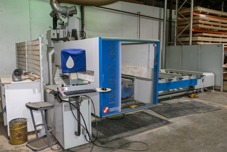 2016 Masterwood Project 265 CNC 5 Axis Router Machine