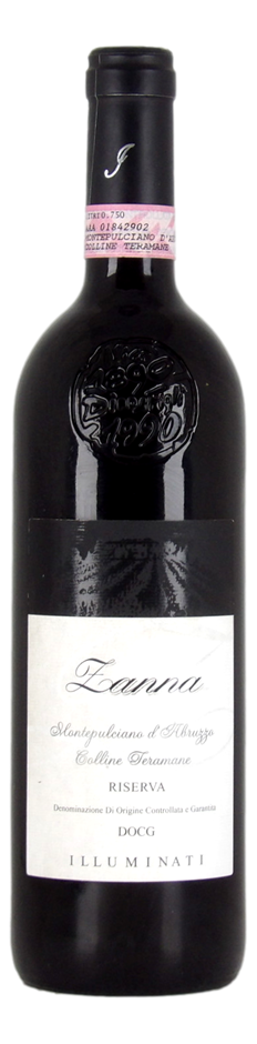 Illuminati Zanna Montepulciano d`Abruzzo Riserva DOCG 2008 (1x 750mL) Italy