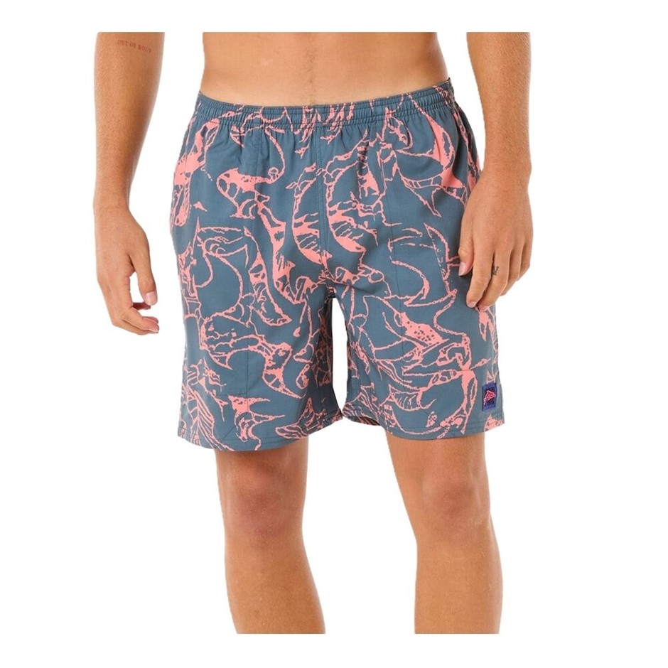 RIP CURL Raw Energy Burner Volley 20" Boardshorts, Size 2XL, Watermelon. RR