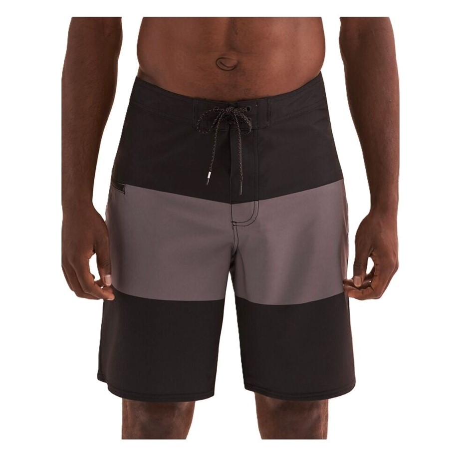 RIP CURL Men's Mirage Divided Boardshorts, Size 34, Black / Grey. RRP: $79.