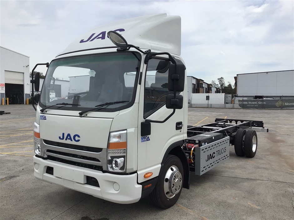 2024 Jac N721-scea-1 N90 Ev 4 X 2 Cab Chassis Electric Truck