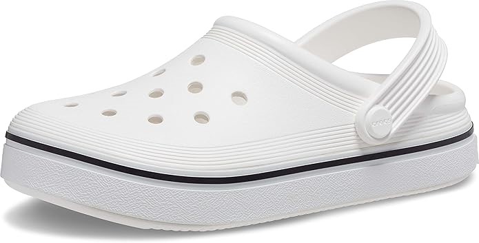 Crocs Kids Off Court Clog, White, C12