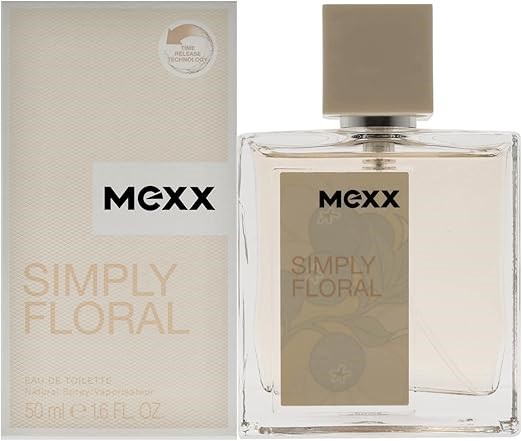 MEXX Simply Floral For Men 1.6 oz EDT Spray. NB: Damaged Packaging.