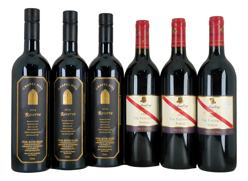 Australian Red Wine Pack (6x 750mL), McLaren Vale.
