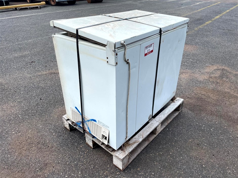 Ex Mine Site salvage chest freezer