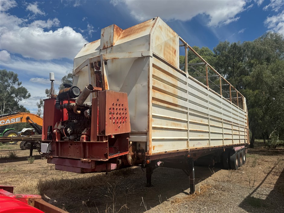 <p>1998 Ironbark Fabrications Hyfab  Triaxle Walking Floor A Trailer</p>