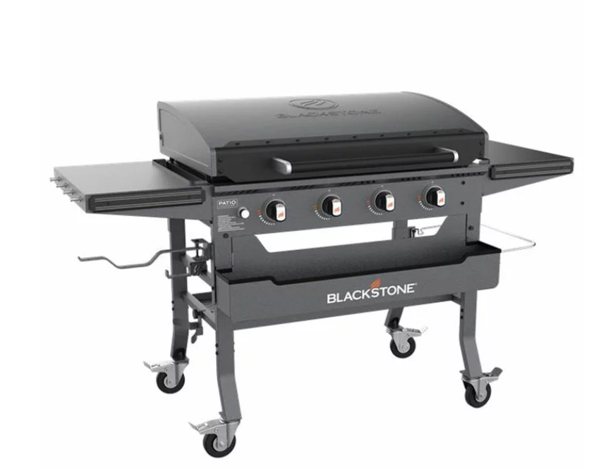 BLACKSTONE Omnivore 36" Griddle With Hood And Soft Cover.