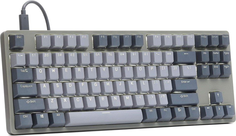 DROP ENTR Mechanical Keyboard Tenkeyless Anodized Aluminum Case, Doublesho