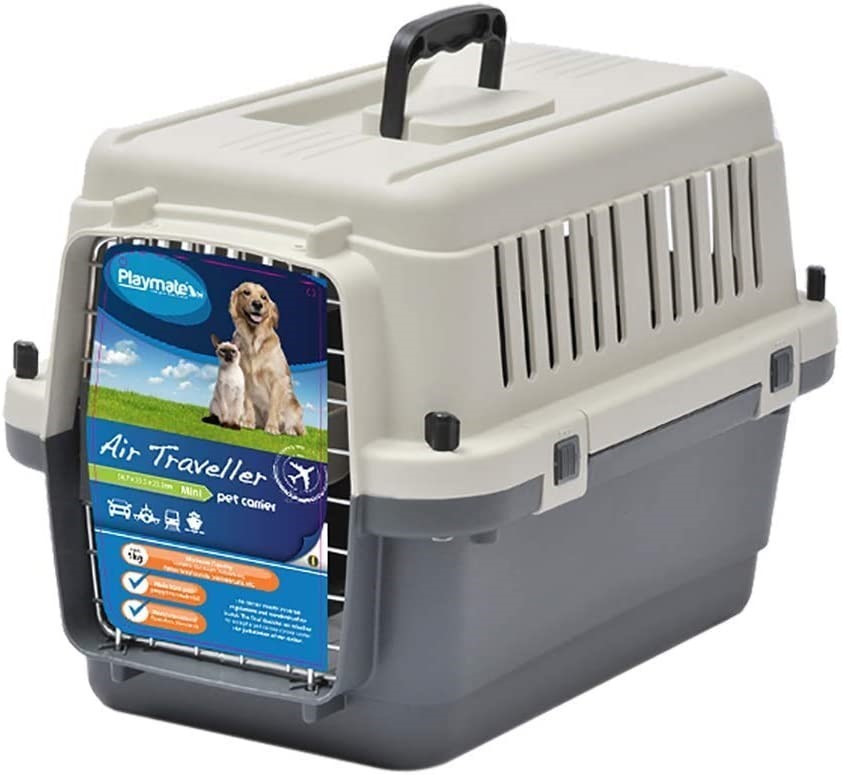 PLAYMATE Air Traveller - Mini 50 x 33 x 33cm, Colour: White & Grey. NB: No