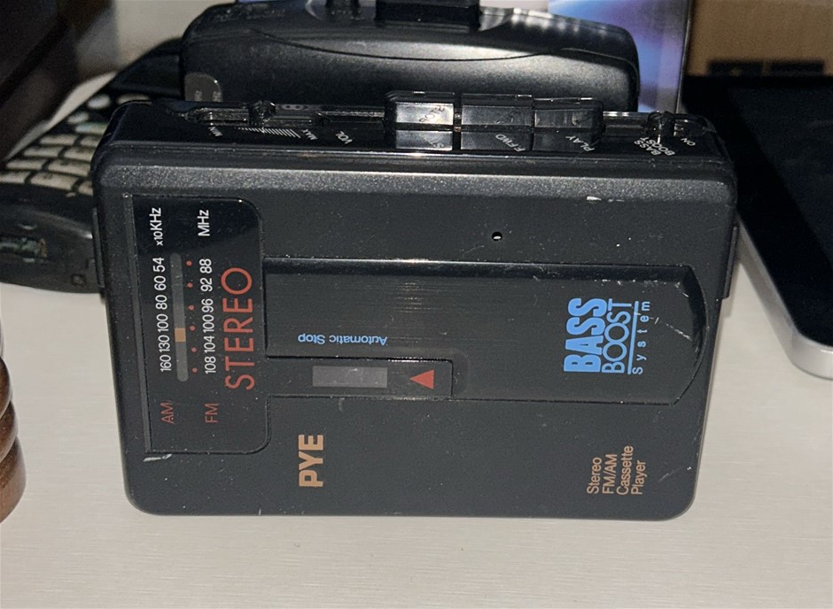 Vintage Pye Portable Cassette Player