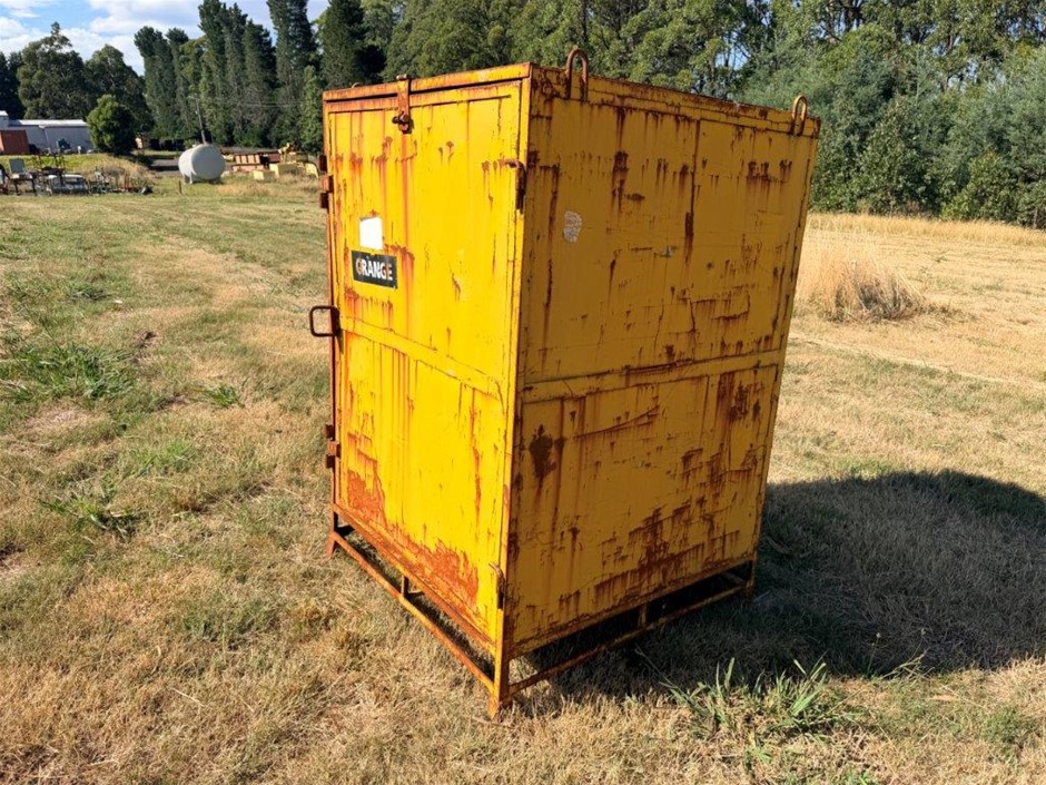 Fabricated Steel Storage Box