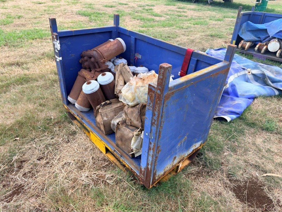Stillage of Assorted Spare Parts