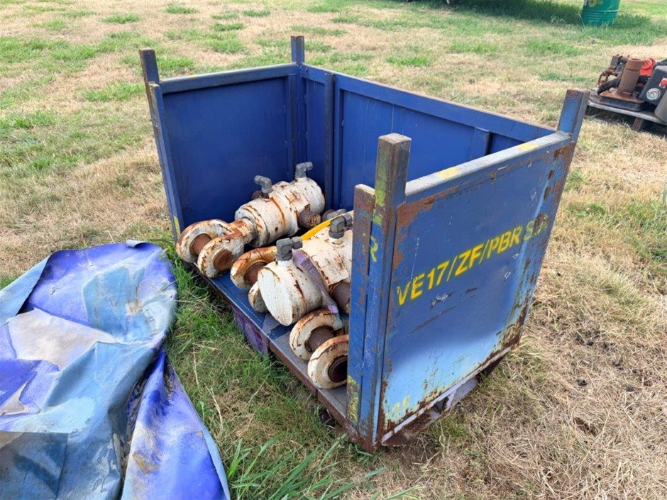 Stillage of Assorted Spare Parts