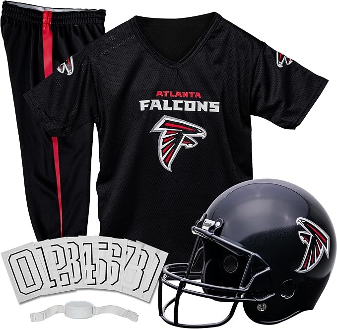 Franklin Sports NFL Atlanta Falcons Deluxe Youth Uniform Set, Small