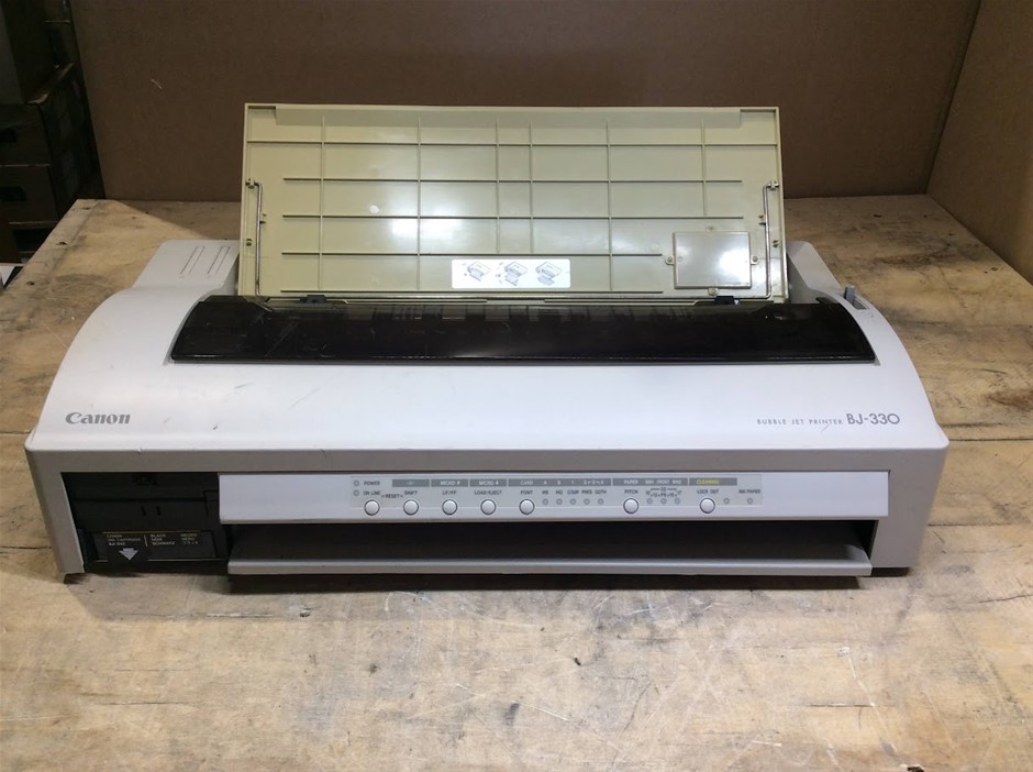 Canon BJ-330 Bubble Jet Printer