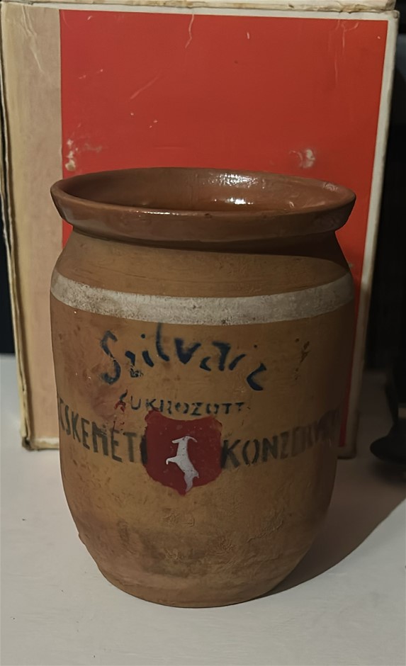 Vintage Stoneware Jar