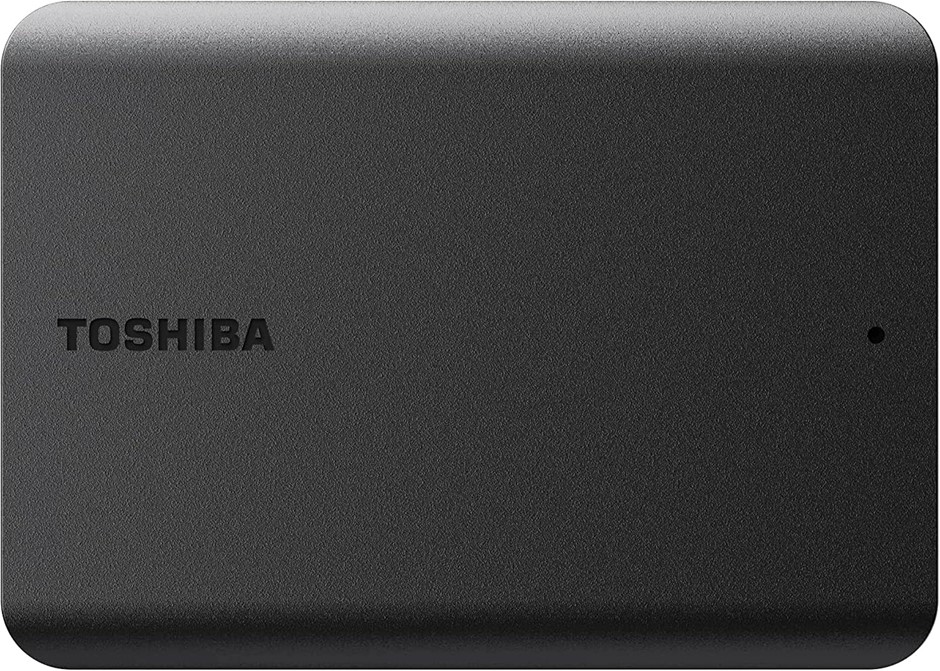 Toshiba Canvio Basics 1TB Portable External Hard Drive USB 3.0, Black - HDT