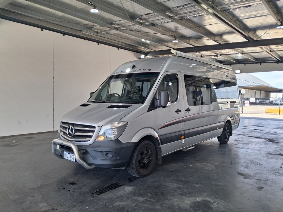 2017 Mercedes Benz Sprinter Motorhome Auction (0001-21064591) | Grays ...