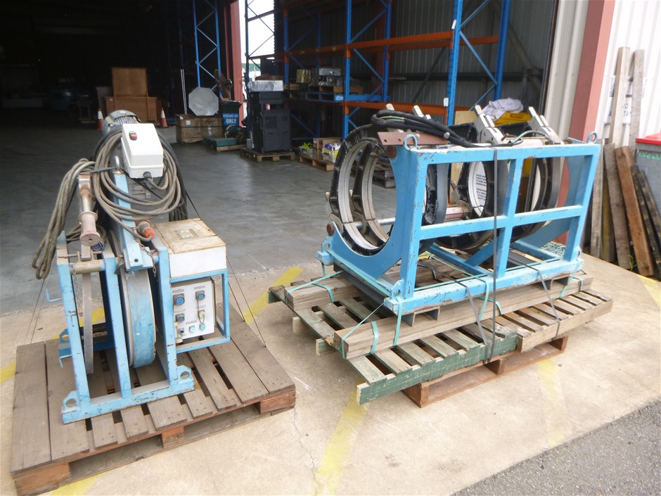 1x Wuxi Poly Pipe Welding Machine and Cradle (600mm Diameter)