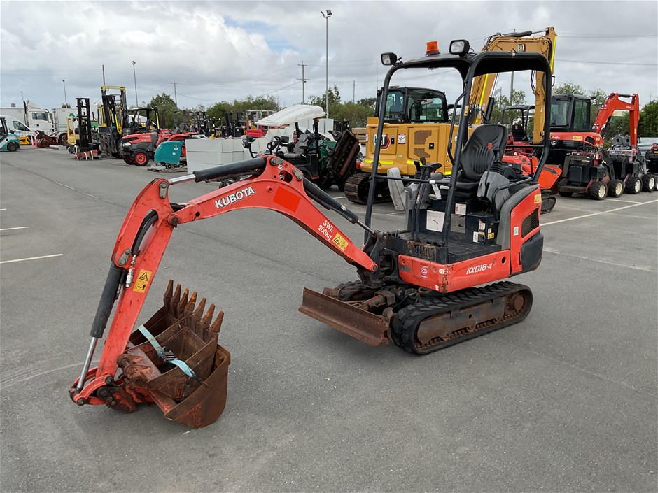Kubota KX018-4 Mini Excavator