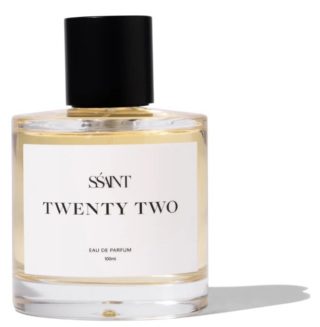 SSAINT Twenty Two Eau De Parfum, 100mL. RRP: $90.9. NB: slightly damaged ou