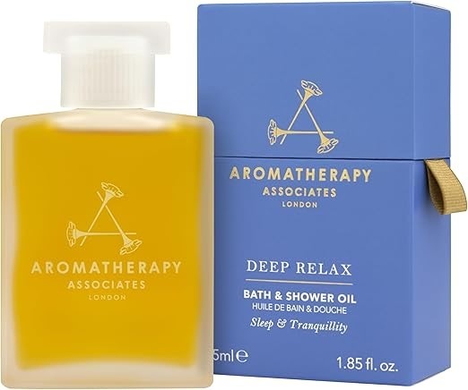 AROMATHERAPY ASSOCIATES Deep Relax Bath And Shower Oil. Scent: Sandalwood.