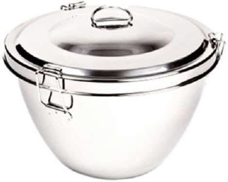 DAILY BAKE Stainless Steel Pudding Steamer 2L. NB: Has been used.