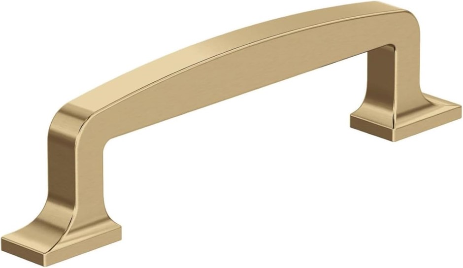 AMEROCK Cabinet Pull Champagne Bronze 3-3/4 in (96 mm) Center-to-Center Dra
