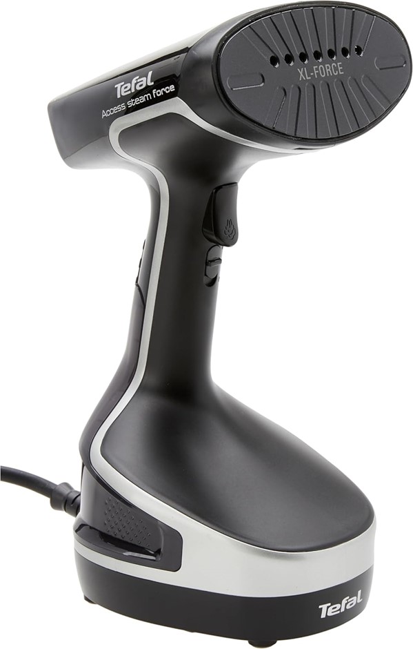 TEFAL Access Steam Force Handheld Garment Steamer, DT8280. NB: Water damage