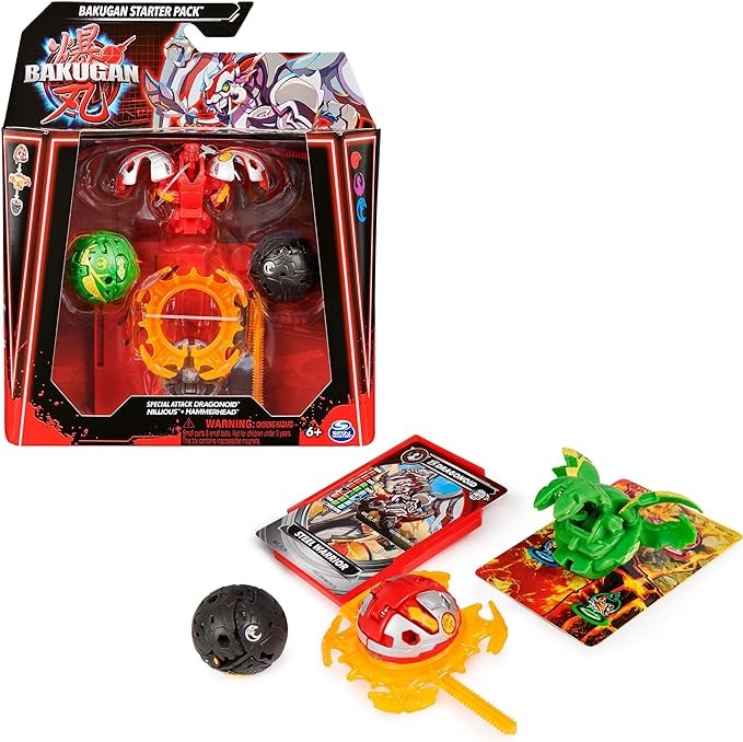 4 x BAKUGAN Solid Battle Starter Pack.