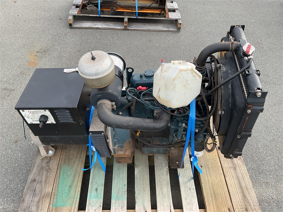 3Cyl Kubota Diesel Engine & Generator