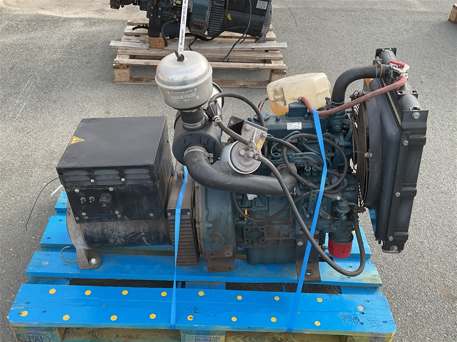 3Cyl Kubota Diesel Engine & Generator
