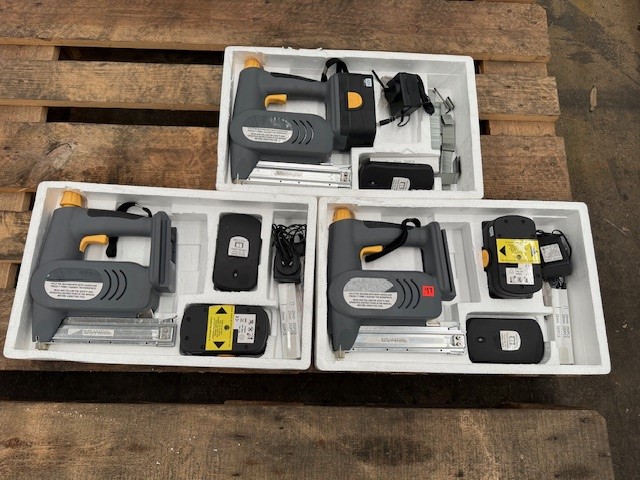 18V DC Cordless Nail Gun x 3 units