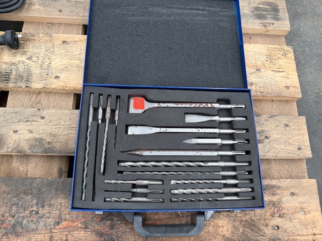 17pc SDS Drill bit & Chisel Sets x 1 units Complete and unused.